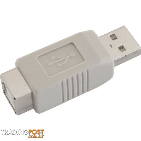 PA2319 USB-A PLUG TO USB-B SOCKET ADAPTOR