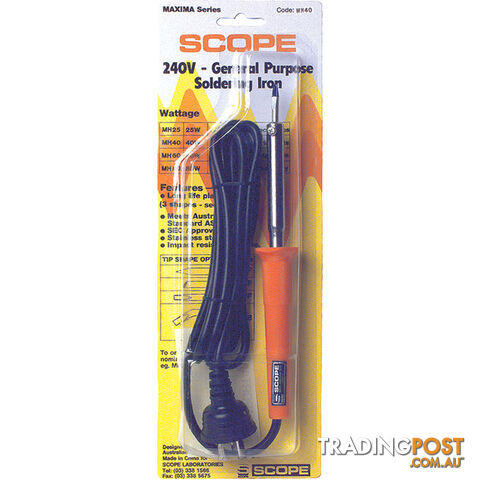 MH40 40W SOLDERING IRON SCOPE