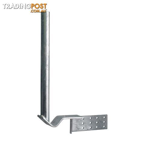 SATGM SATELLITE GUTTER MOUNT (14CGAL) SINGLE ARM