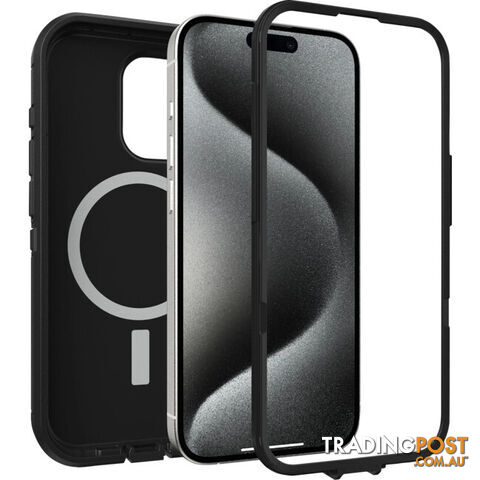 IPH15PDXMB DEFENDER XT MAGSAFE IPHONE 15 PRO (6.1") CASE BLACK - photo 3 of 4