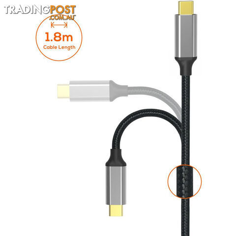 LC7976 1.8M USB-C TO HDMI CABLE 4K TOUGHLINK - photo 5 of 7