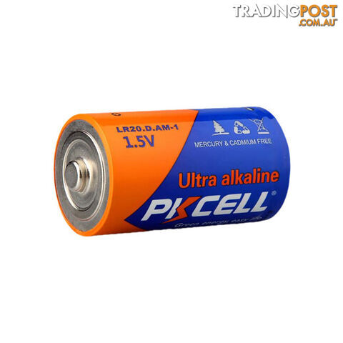 PK2PD 1.5V ULTRA ALKALINE D BATTERY 2PK LR20 ULTRA DIGITAL - photo 2 of 2
