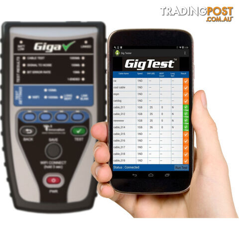 GIGTEST GIGTEST ETHERNET SPEED TESTER T3