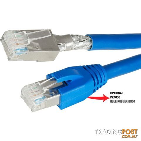 PK3940 SSTP CAT6 8P8C MODULAR PLUG SOLID SHIELDED RJ45 - photo 2 of 2