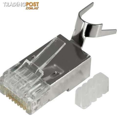 PK3940 SSTP CAT6 8P8C MODULAR PLUG SOLID SHIELDED RJ45