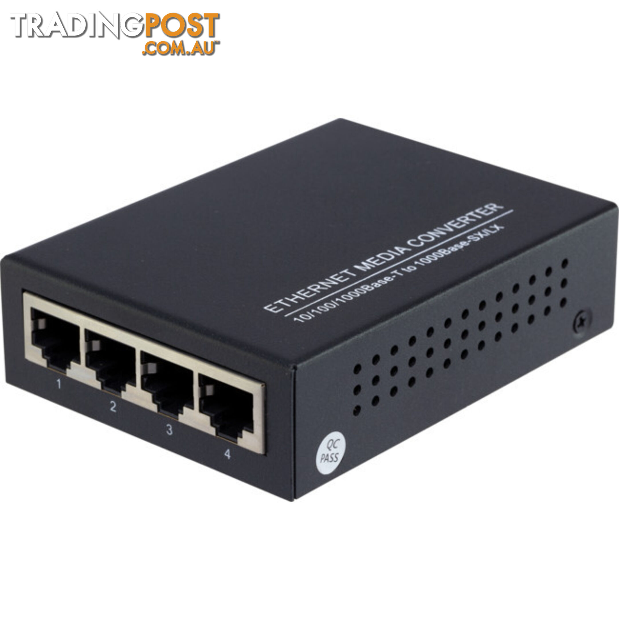 4P1GBSM20KSC 4 PORT 1G FIBRE MEDIA CONVERTER 10/100/1000M SM DUAL FIBRE SC 20KM