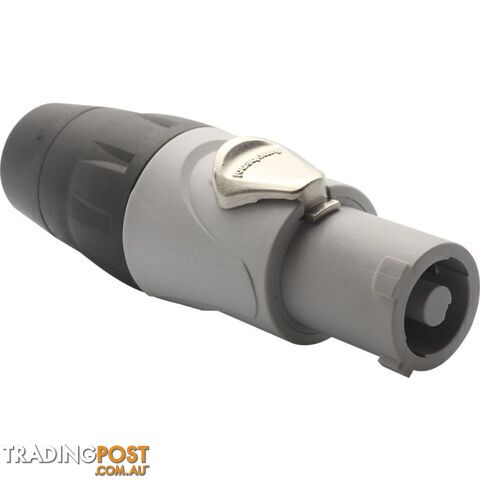 PD4024 25A 250VAC POWERCON CONNECTOR GREY KEYED FOR POWER OUT