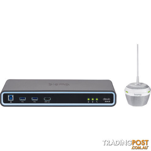 DEVSCR20C CONFERENCING HUB AND CEILING MIC DEVIO BUNDLE - WEB BASED