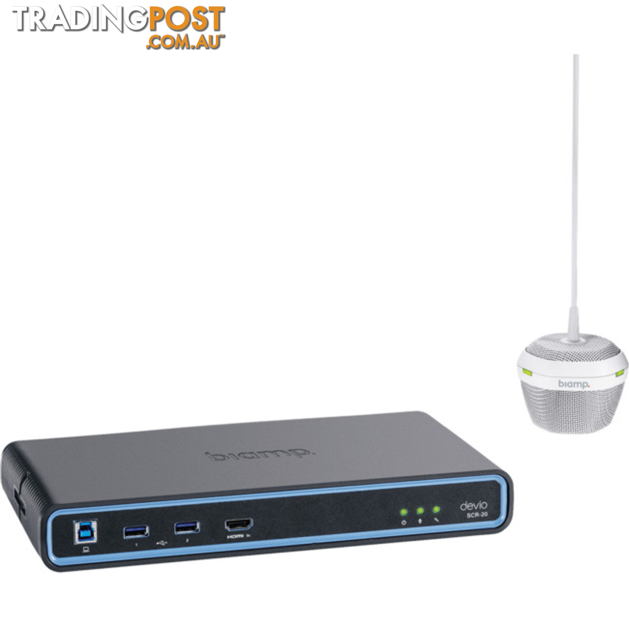 DEVSCR20C CONFERENCING HUB AND CEILING MIC DEVIO BUNDLE - WEB BASED