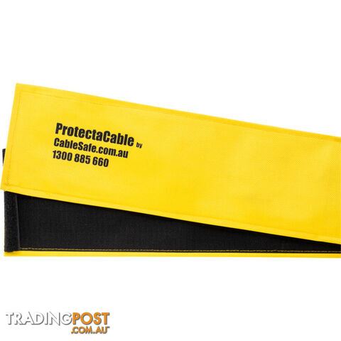 CSPC1Y VELCRO CABLE PROTECTOR - 1M YELLOW - PROTECTACABLE