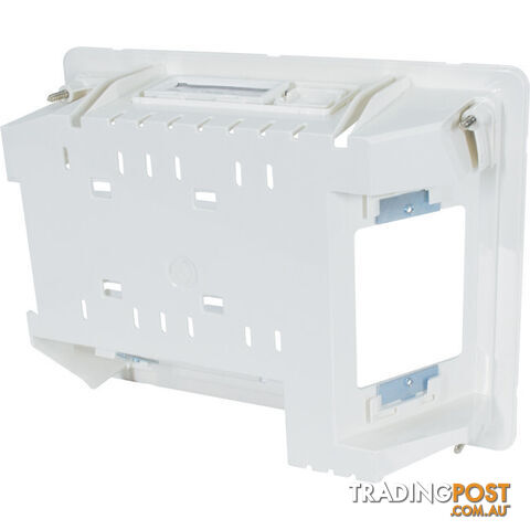 04MM-RP04 RECESSED WALL BOX WITH CABLE MANAGEMENT SYSTEM
