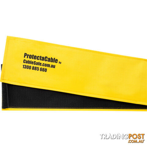 CSPC2Y VELCRO CABLE PROTECTOR - 2M YELLOW - PROTECTACABLE