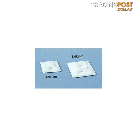 SAM25NT CABLE TIE MOUNTING BLOCK 100 PACK - HC102 KNB22
