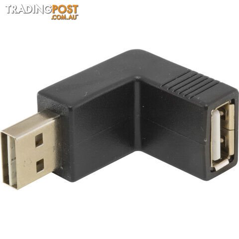 PA2311 USB 2.0 RIGHT-ANGLE ADAPTOR DOUBLE SIDED A PLUG TO SOCKET
