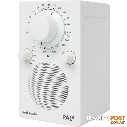 PALBT-WHT BLUETOOTH / FM / AM PORTABLE RADIO - WHITE