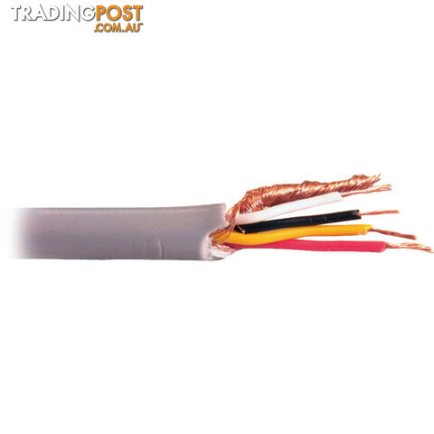 4X10.12-1MT INDIVIDUALLY SHIELDED - 1M ROUND MIC CABLE PER METRE(100)