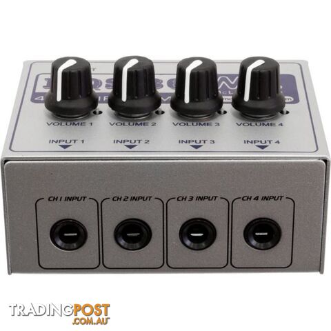MQS36 4CH PASSIVE MIXER LINE OR INSTRUMENT LEVEL - photo 2 of 3
