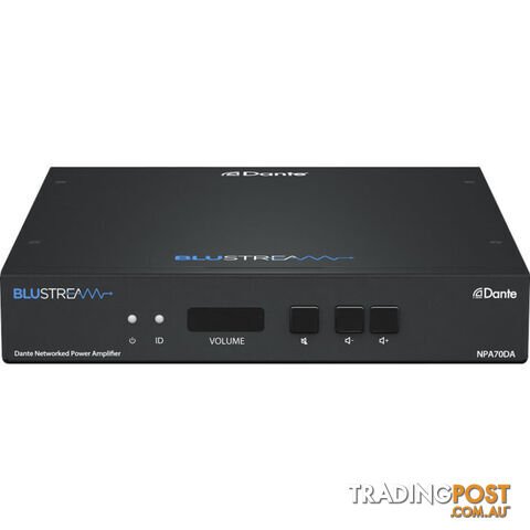 NPA70DA DANTE NETWORKED 2X 35W POWER AMPLIFIER 1X 70W MONO - photo 2 of 4