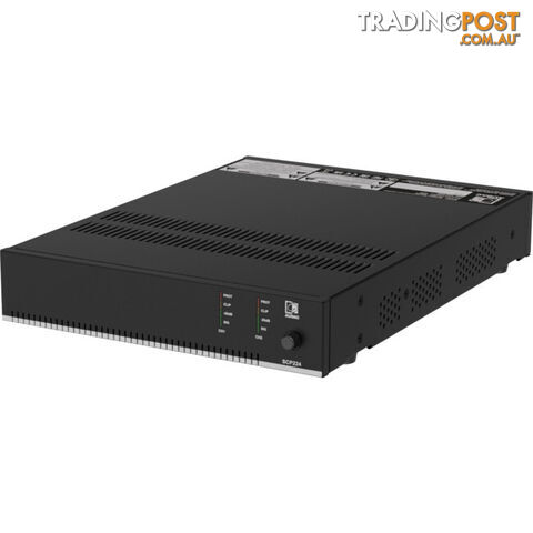 SCP224 COMPACT DUAL CHANNEL POWER AMPLIFIER 2 X 240W STEREO AT 4 OHM 1 X 480W AT 100V