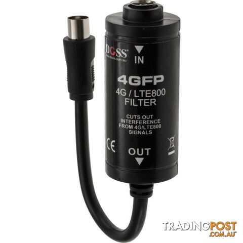 4GFP 5-694MHZ 4G INLINE FILTER ANTENNA PAL PLUG TO SOCKET