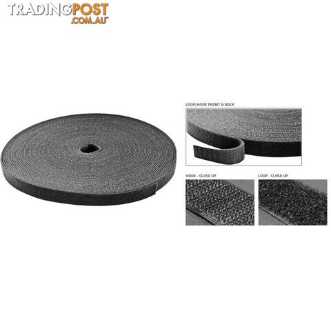 VCT25-25MT 25MM HOOK & LOOP VELCRO- 25M PRO CABLE TIE-PER ROLL (25M)