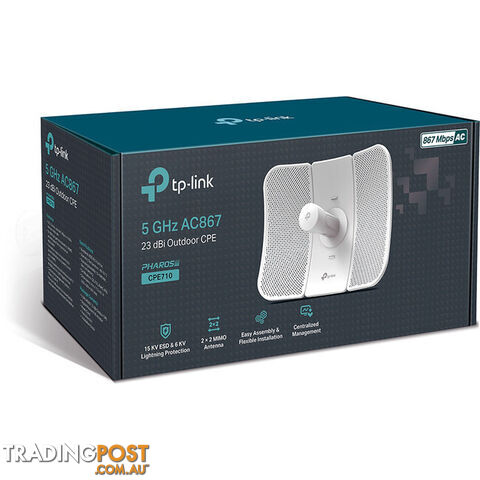 CPE710 OUTDOOR AP 5GHZ 867MBPS 23DBI CPE