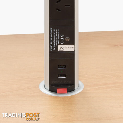 EPS012 DESK TOP POP UP POWER STRIP ERGOVIDA - photo 3 of 4