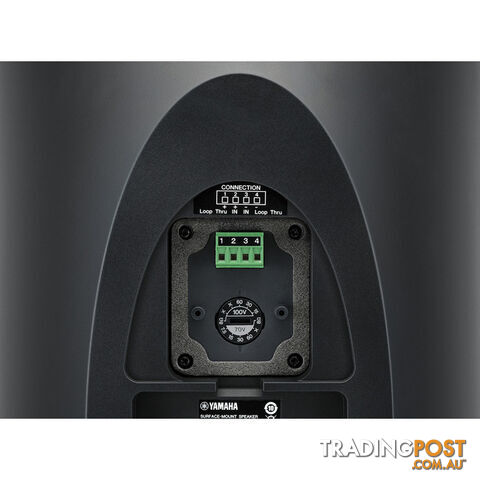 VXS8V2 8" 2WAY SURFACE MOUNT SPEAKERS BLACK 8 OHM & 100V LINE YAMAHA - photo 2 of 2