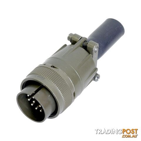 PW4675 17 PIN INLINE PLUG MS97 MILITARY STYLE