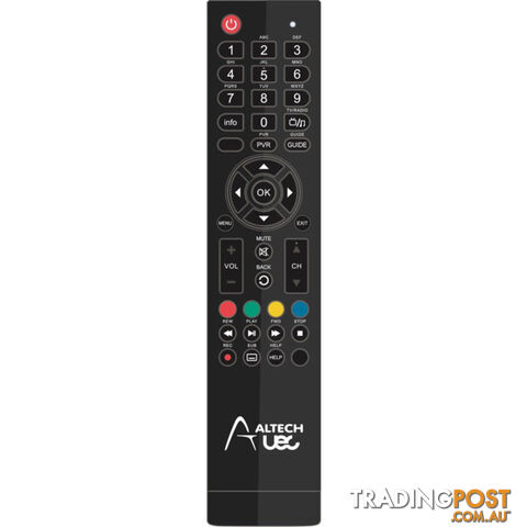 RCU4UECSAT REMOTE TO SUIT DSD4121RV & DSR4639 - ALTECH UEC