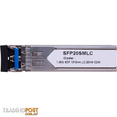 SFP20SMLC 1.25G SFP SM LC 20KM MODULE DUAL FIBRE 1310NM
