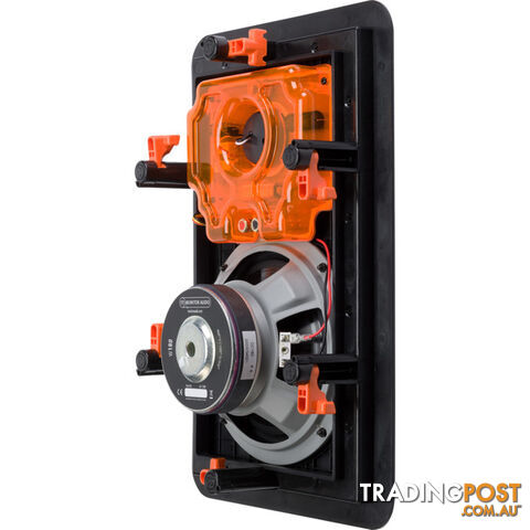 W180 8" 2 WAY IN WALL SPEAKER MMP11 BASS AND C-CAM TWEETER - photo 4 of 5