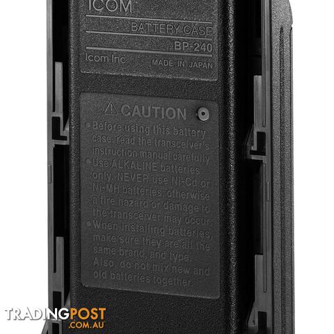 BP240 6X AAA CELL SPARE BATTERY PACK SUITS ICF33G ICOM
