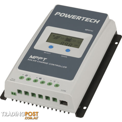 MP3741 20AMP SOLAR CHARGER CONTROLLER MPPT SLA LITHIUM BATTERIES