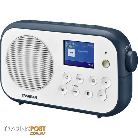 DPR42BTIB SANGEAN DAB+ FM PORTABLE RADIO WITH BLUETOOTH
