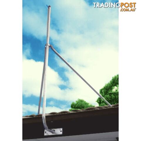SBK4Z 4' STAY BARS WITH COLLAR 1.2M SUPPORT FOR MAST FASCIA BRKT