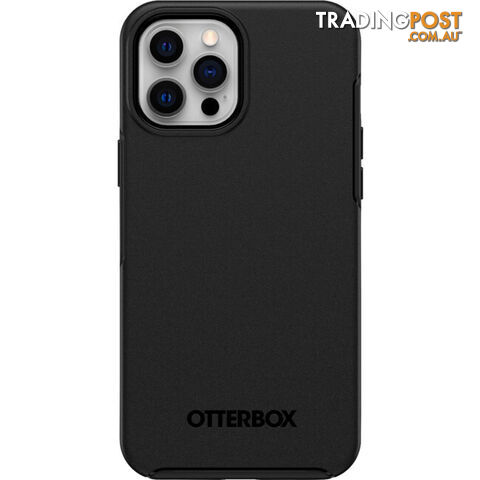 IPH12PMSMB IPHONE 12 PRO MAX CASE BLACK MAGSAFE SYMMETRY SERIES+