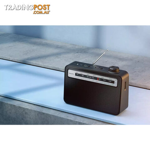 TAR2506 PHILIPS PORTABLE AM/FM RADIO - photo 4 of 5