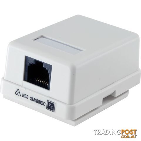 SMBT1C5 CAT5 RJ45 SURFACE MOUNT SOCKET 8P8C IDC PUNCH IN TERMINATED - photo 2 of 2