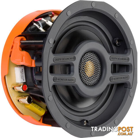 CS160R SLIM 6" 2 WAY CEILING SPEAKER MMP11 BASS AND C-CAM TWEETER - photo 2 of 5