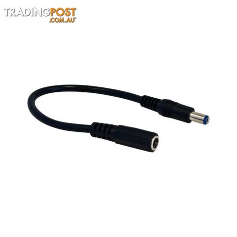 PW8180 2.1MM SOCKET TO 2.1MM DC PLUG CROSS OVER CONVERTER CORD