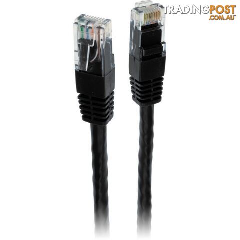 LC7500BK 0.5M BLACK CAT6 PATCH LEAD PRO2