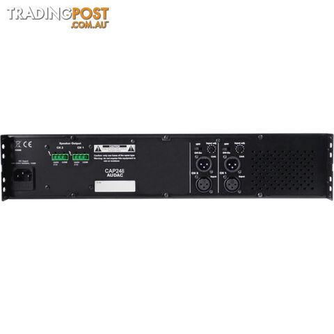 CAP248 2CH 100V- 2X 480W POWER AMP CLASS D - AUDAC - photo 2 of 2