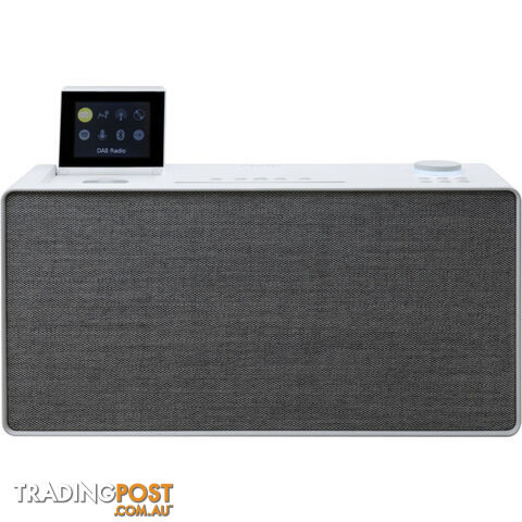 EVOKEHOMECW DAB+ INTERNET RADIO WITH CD PLAYER AND BLUETOOTH COTTON WHITE