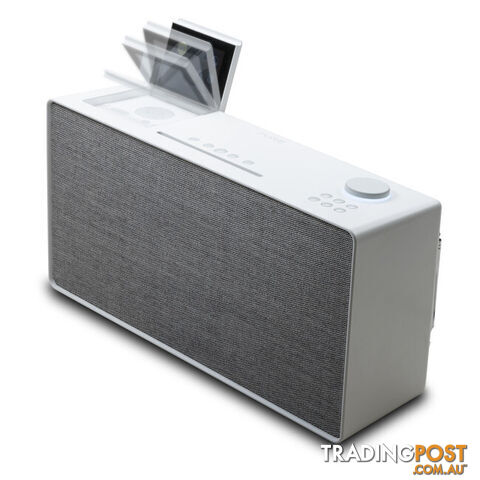 EVOKEHOMECW DAB+ INTERNET RADIO WITH CD PLAYER AND BLUETOOTH COTTON WHITE - photo 2 of 7