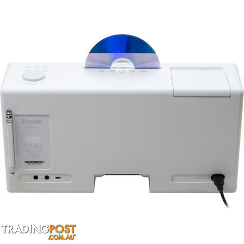 EVOKEHOMECW DAB+ INTERNET RADIO WITH CD PLAYER AND BLUETOOTH COTTON WHITE - photo 5 of 7
