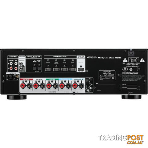 AVRX580BT 5.2CH 70W AV RECEIVER - photo 4 of 6