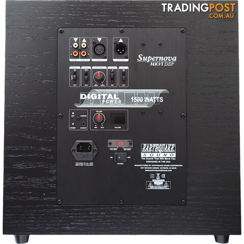 MKVI-DSP12BLK SUPERNOVA MKVI DSP 12" SUBWOOFER 1000W RMS BLACK PIANO - photo 3 of 5