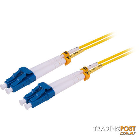 FIB100MLC SM 3.0MM LSZH FIBRE CABLE 100M LC CONNECTOR OS2