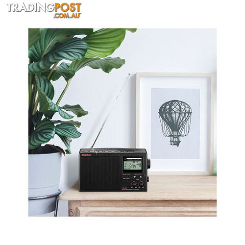 PRD3B BLACK - FM/AM LONG RANGE RADIO FRINGE RECEPTION SANGEAN - photo 3 of 3